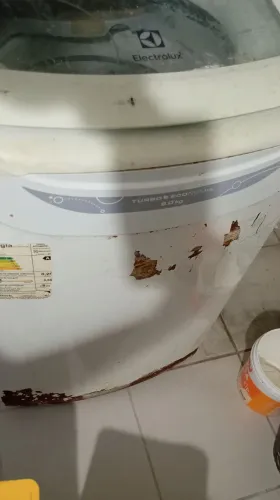 Máquina com defeito