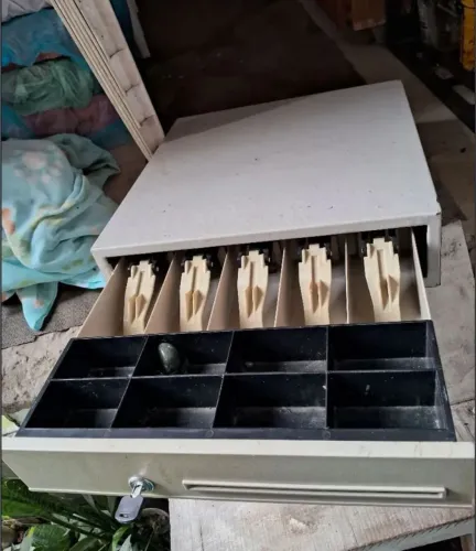 Gaveta de dinheiro para comercio