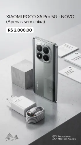 Poco M8 Pro 5G - R$1800,00 em até 10x