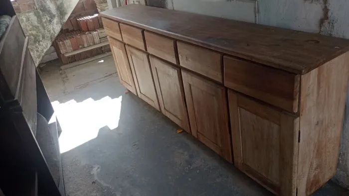 Rack rústico madeira Angelim