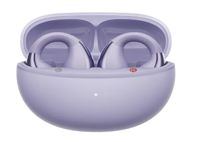Fone Qcy Crossky C30 Roxo Multiponto Ipx4 Open-ear