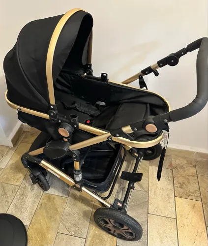 Carrinho de Bebê Europeu Luxo 3 em 1 - Completo | IMPECÁVEL (Novinho)