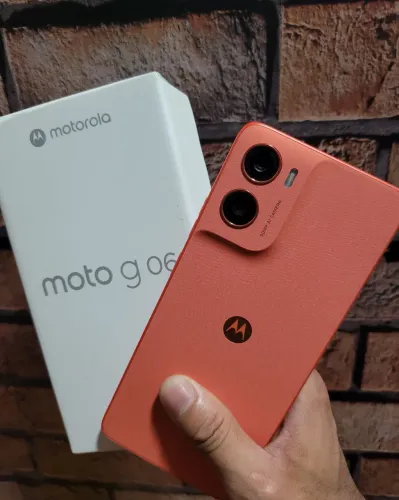 Motorola moto g06 Laranja novo !
