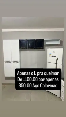 COZINHA EM L AÇO ÚLTIMA PEÇA 
