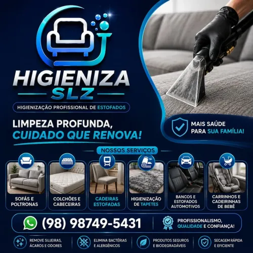 Higienização de Estofados Slz