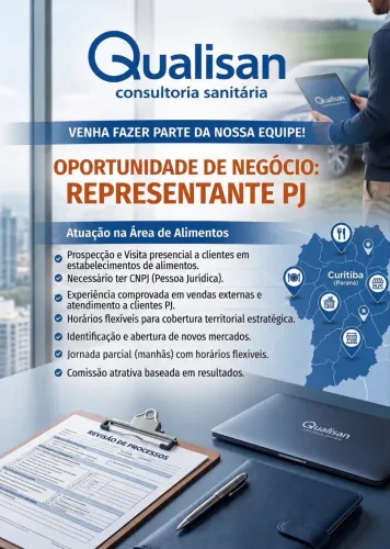 Parceria comercial/ Representante Comercial PJ