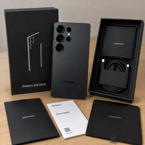 Samsung Galaxy S25 Ultra 256GB Preto - Novo e Lacrado