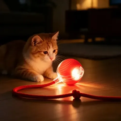 Bola Inteligente para Pets - Brinquedo Interativo Automático Recarregável - NOVO