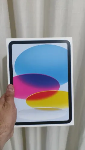 iPad 11 (a16) novo, 1 ano de garantia.