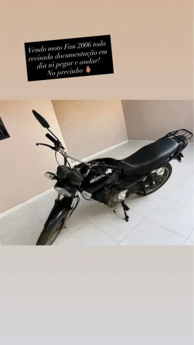 Moto Fan 125 no preço