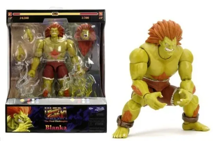 Blanka Street Fighter Ultra II Player 1 Jada Toys