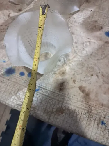 3 cupula antiga para luminárias