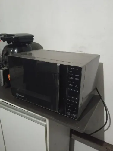 Microondas com defeito