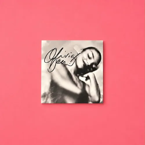 CARD AUTOGRAFADO - OLIVIA DEAN THE ART OF LOVIN.