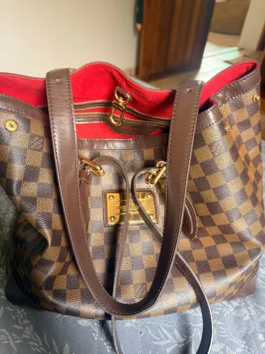 Bolsa Louis Vuitton Hampstead Damier Ebene - Original