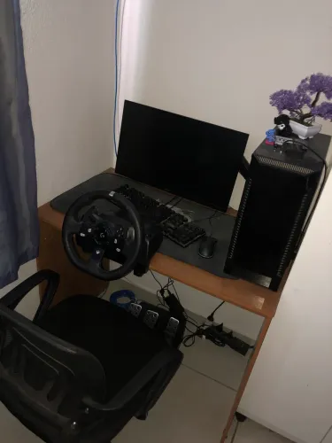 Pc gamer completo + volante logitech