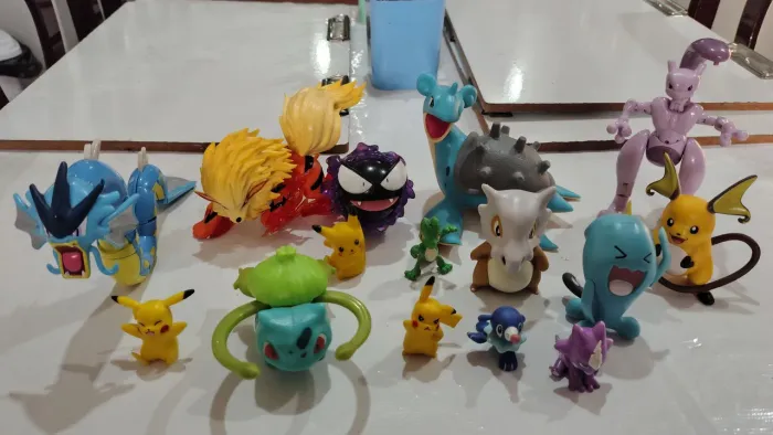 15 pokémons - actions figures - Sunny, Tomy, Jazwares