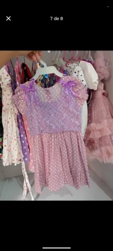 Peças de roupas infantil feminina