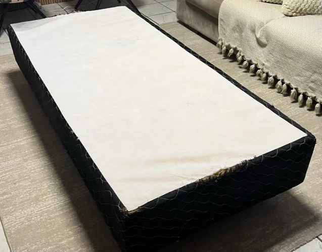 Base cama Box solteiro + cabeceira