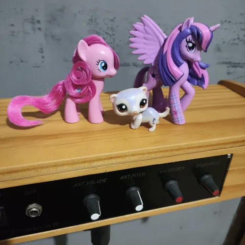 My little pony pinkie pie, Twilight e little lets pet shop