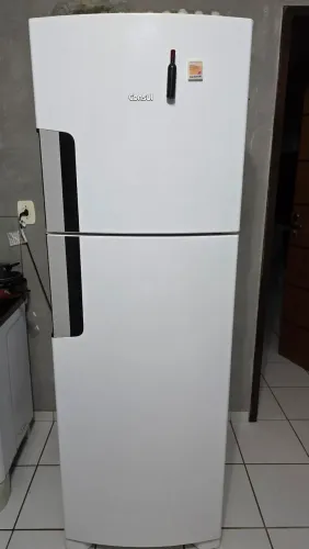 Geladeira Consul Duplex Inverter 377L Frost Free Branca