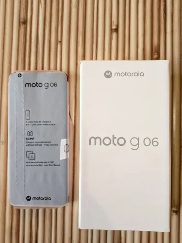 Moto G06 ORANGE SPACE  128GB / 12 RAM LANÇAMENTO NOVO NA CAIXA 