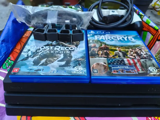 Ps4 pro, informações na descrição 