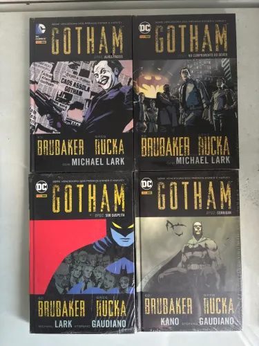 Gotham: DPGC | Coleção Completa 4 Volumes | Capa Dura | Lacrada | Panini