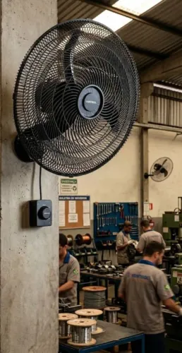 INSTALAÇÃO DE VENTILADORES DE PAREDE TURBO 60 Cm!