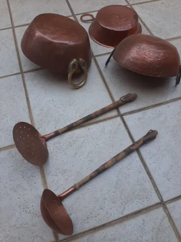 Tachos de cobre