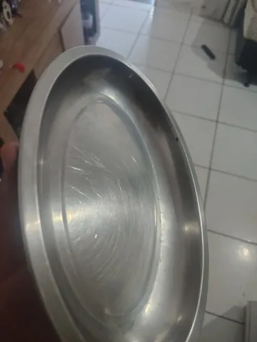 Travessa de aço inox 28 peças