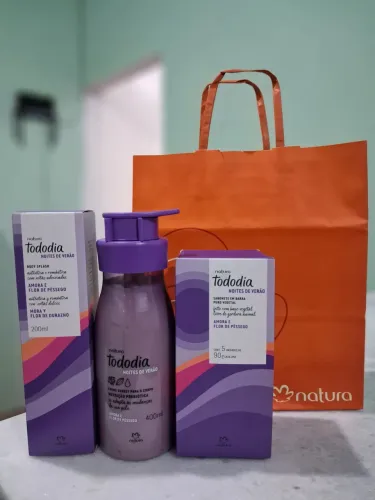 Tododia Amkrae Flor de Pêssego Kit Natura em Promoção (3 produtos)