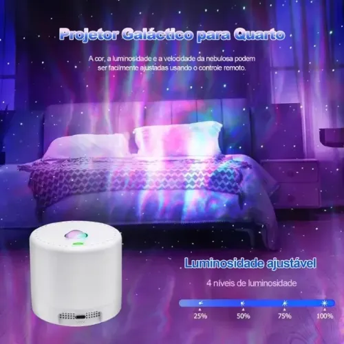 Lâmpada De bola de projeção estelar usb Para 127V-220v com temporizador e controle remoto,