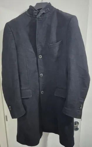SOBRETUDO ZARA MAN PRETO TAM. 40