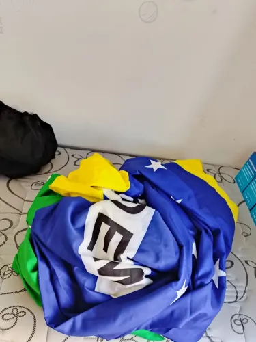 Bandeira do Brasil gigante , tamanho pra mastro .