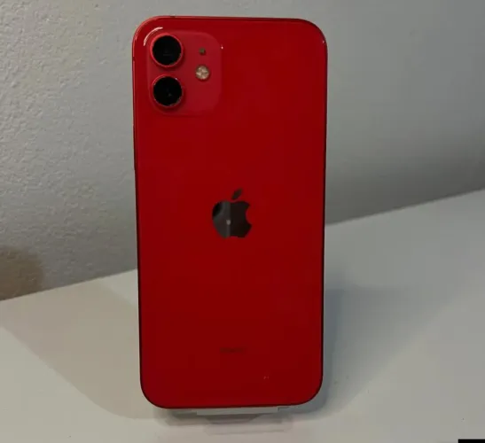 Celular iPhone 12 64Gb Vermelho - bateria 100% com caixa Original - Garantia Loja física 