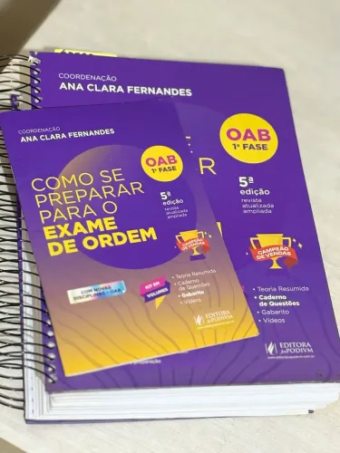 Livro Como se preparar para o Exame de Ordem?