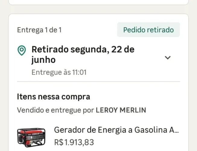 Gerador de energia a gasolina toyama, nunca usado. Com dois anos de garantia leroy merlin