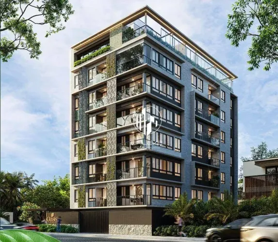 Apartamentos na planta com 02 quartos na Praia de Intermares