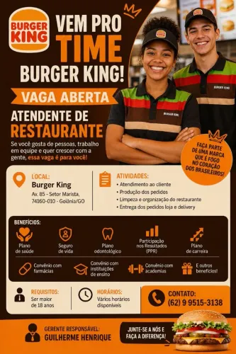 VAGA DE EMPREGO