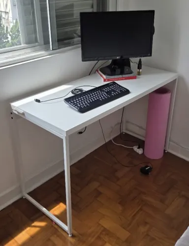 ESCRIVANINHA MOBLY - NANDA BRANCA - 1,20 M