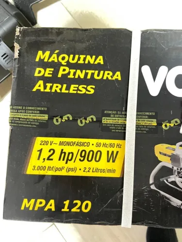Máquina De Pintura Airless 220v Mpa120 900w 50/60hz Vonder