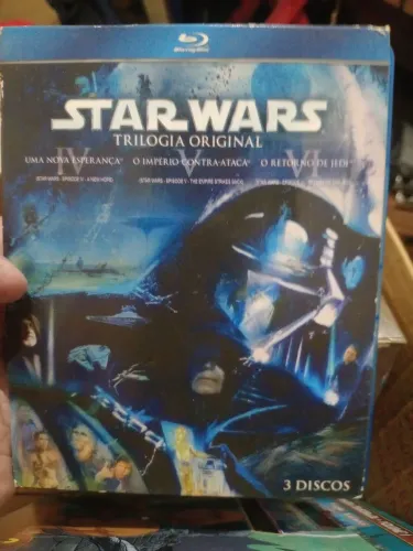 TRILOGIA ORIGINAL STAR WARS EM BLU-RAY