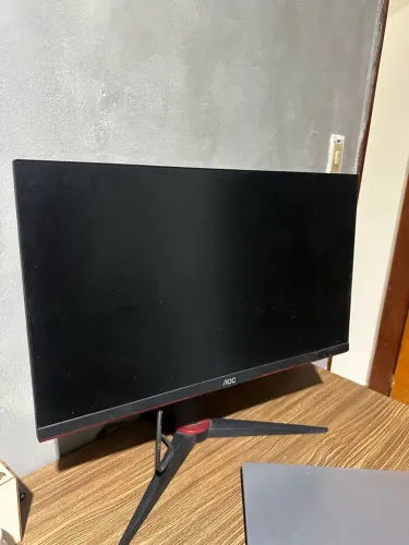Monitor gamer AOC - 24 poelgadas 144hz funcionando perfeitamente