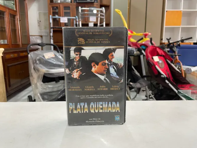 Fita VHS Plata Quemada 