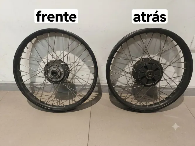 Rodas raiada Par aro 17 "cinquentinha"