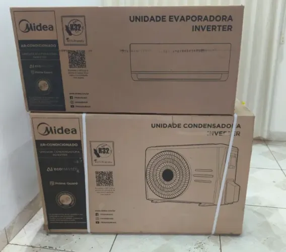 Ar Condicionado Split Midea AI Ecomaster Inverter 12.000 BTUs 220V Kit (Lacrado)
