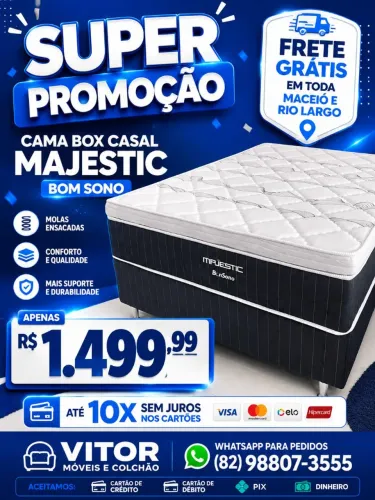 PROMOÇÃO CONJUNTO MAJESTIC CASAL