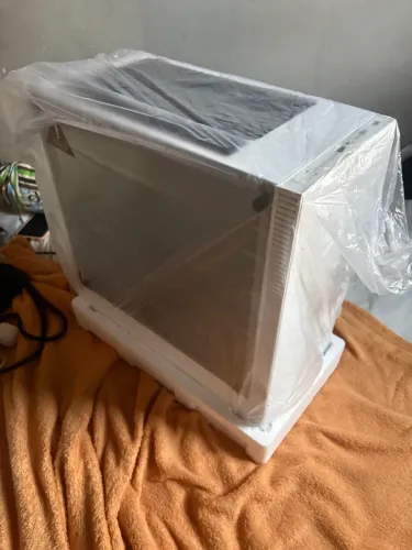 Gabinete Gamer T-dagger Cube Branco Lateral Vidro
