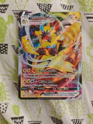 Carta de pokémon - zeraora VMAX Promo SWSH264